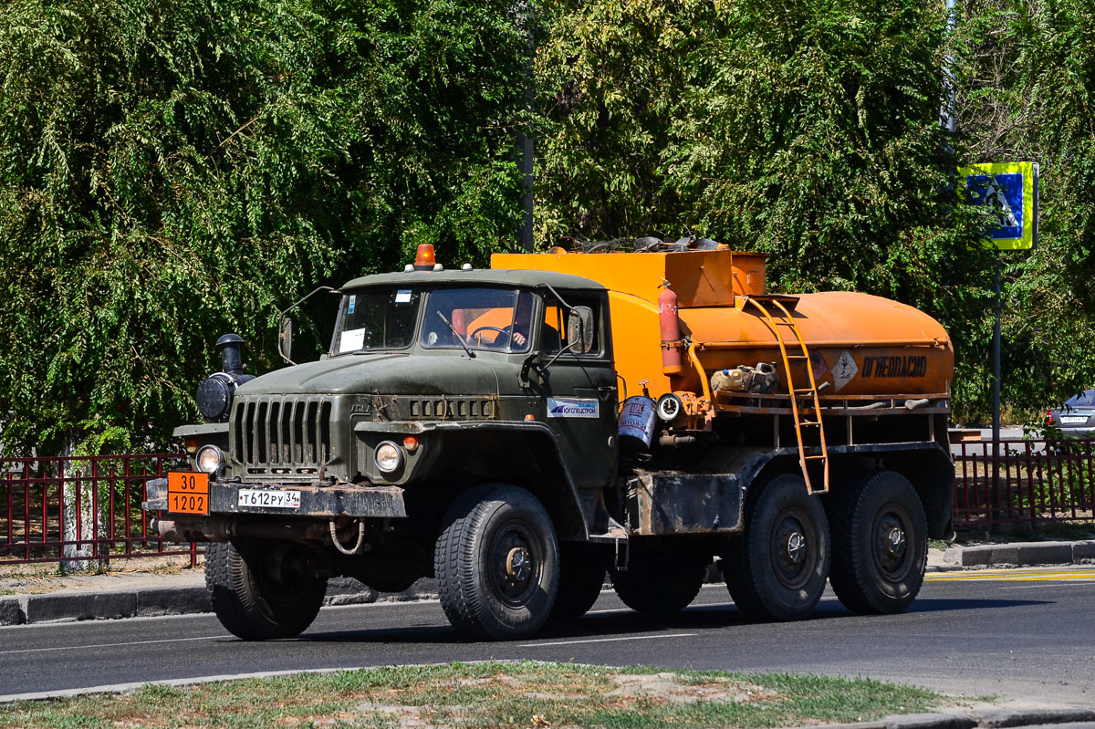 Волгоградская область, № Т 612 РУ 34 — Урал-375ДМ