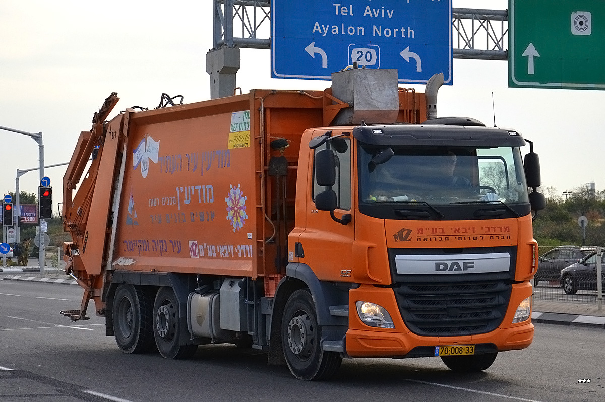 Израиль, № 70-008-33 — DAF CF Euro6 (общая модель)