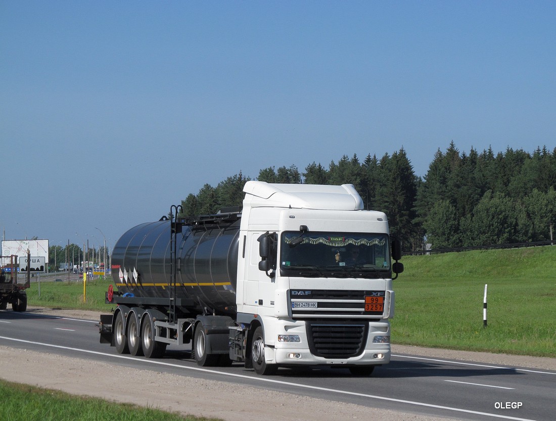 Одесская область, № ВН 2478 НК — DAF XF105 FT