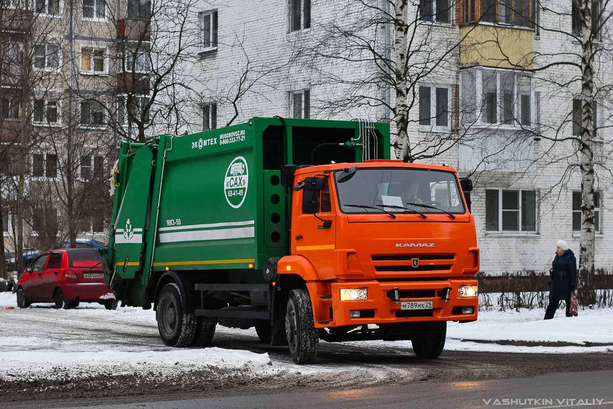 Архангельская область, № М 789 МХ 29 — КамАЗ-53605-L4