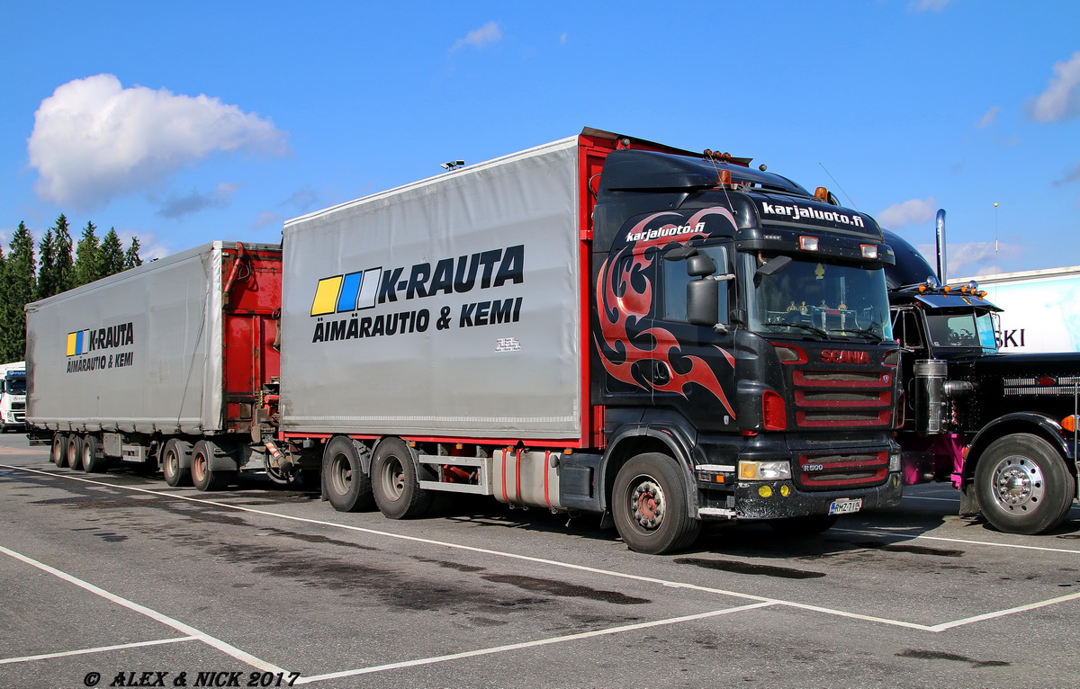 Финляндия, № RMZ-712 — Scania ('2004) R500