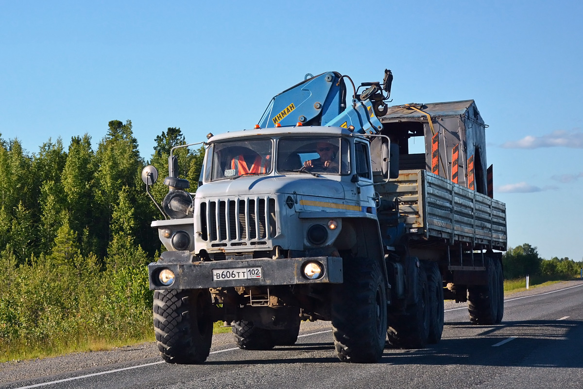 Башкортостан, № В 606 ТТ 102 — Урал-44202-41