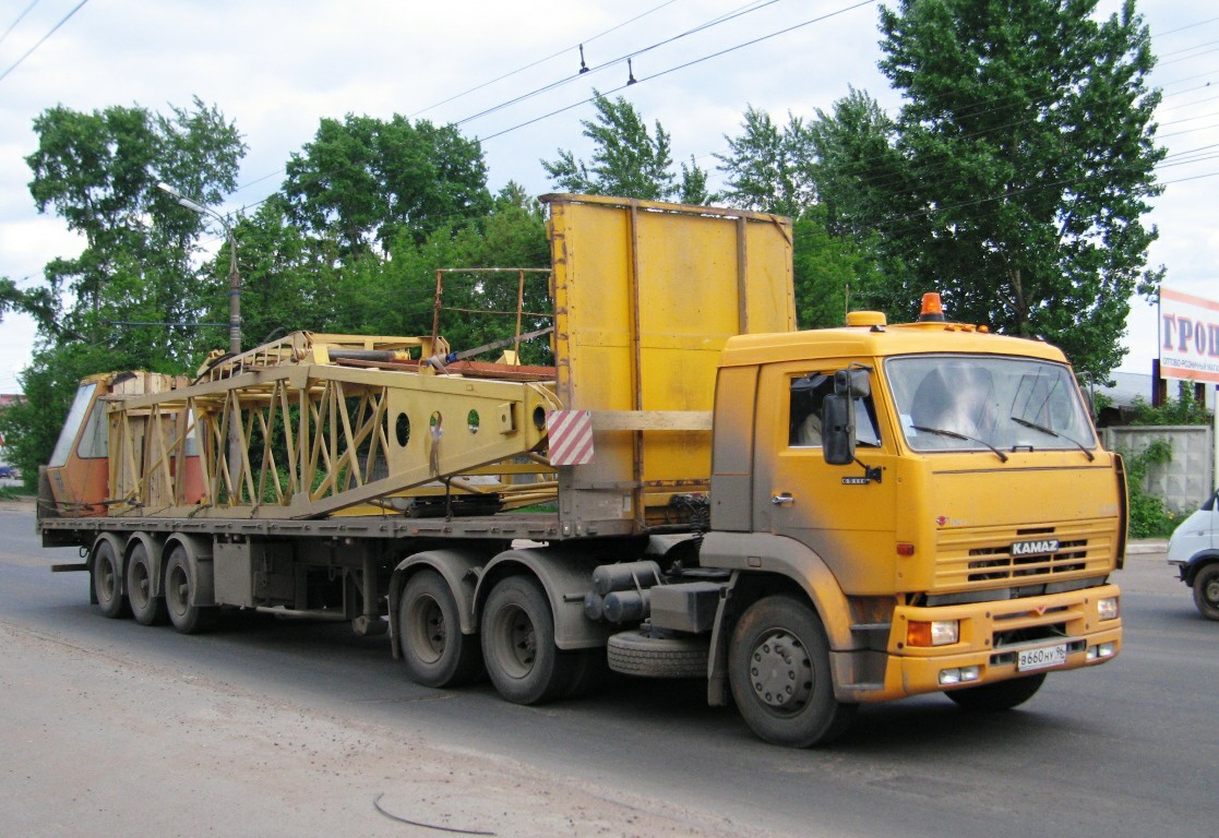 Свердловская область, № В 660 НУ 96 — КамАЗ-65116 [651160]