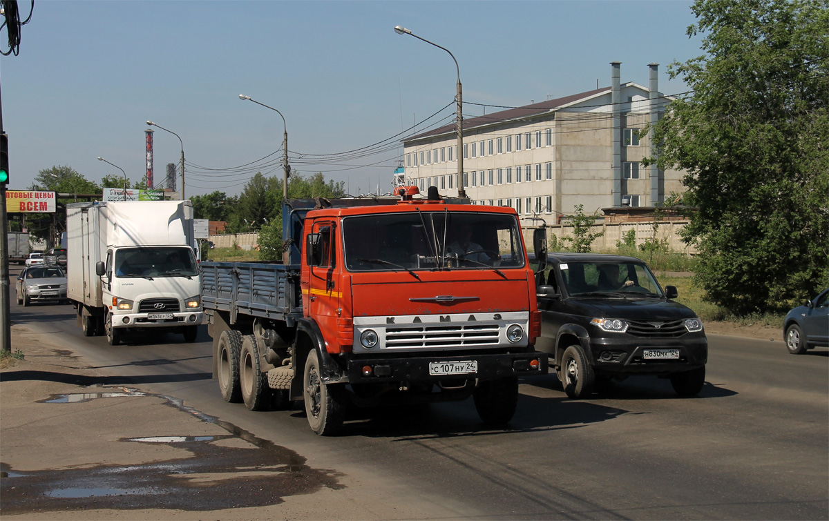 Красноярский край, № С 107 НУ 24 — КамАЗ-5320