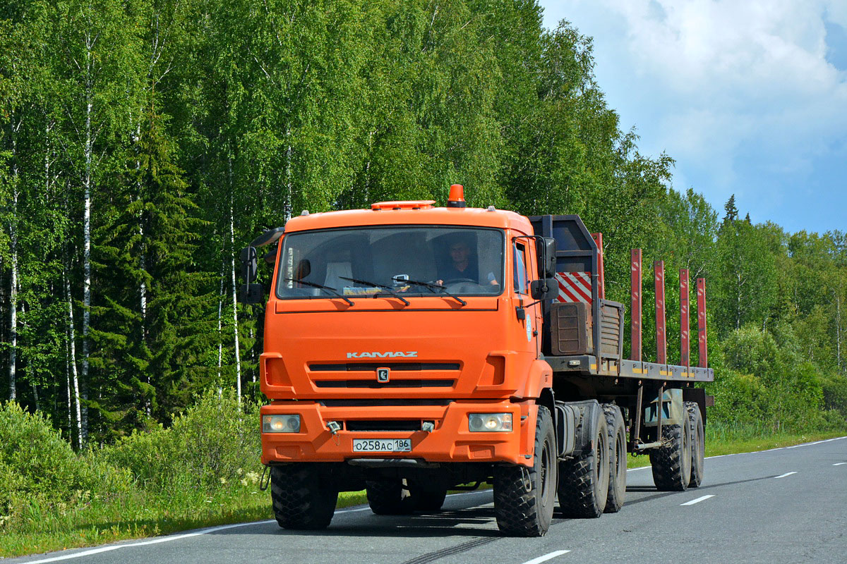 Ханты-Мансийский автоном.округ, № О 258 АС 186 — КамАЗ-44108-24 [441083]