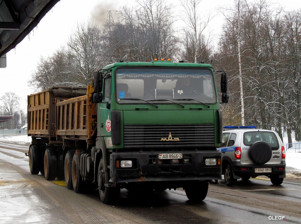 Витебская область, № АВ 8946-2 — МАЗ-6501 (общая модель)