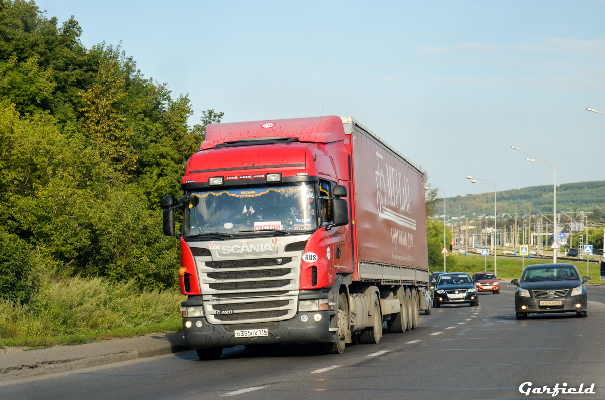 Татарстан, № О 355 СХ 116 — Scania ('2009) G420