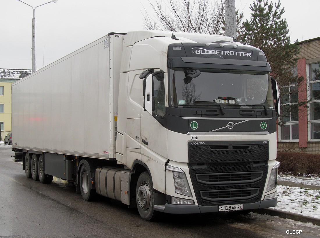 Смоленская область, № А 128 АК 67 — Volvo ('2012) FH.460 [X9P]