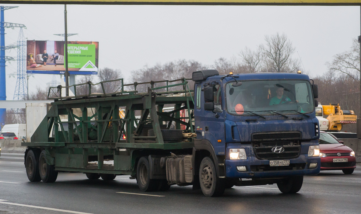 Москва, № О 158 УЕ 777 — Hyundai Power Truck HD500