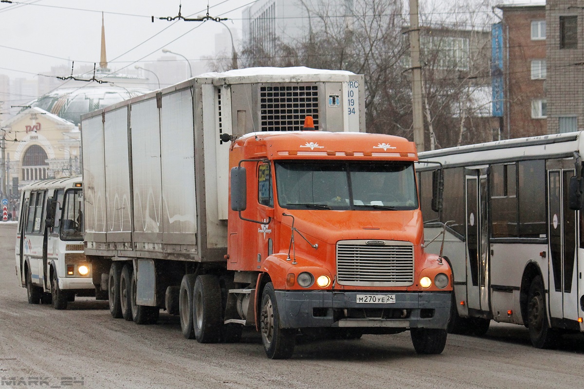 Красноярский край, № М 270 УЕ 24 — Freightliner Century Class