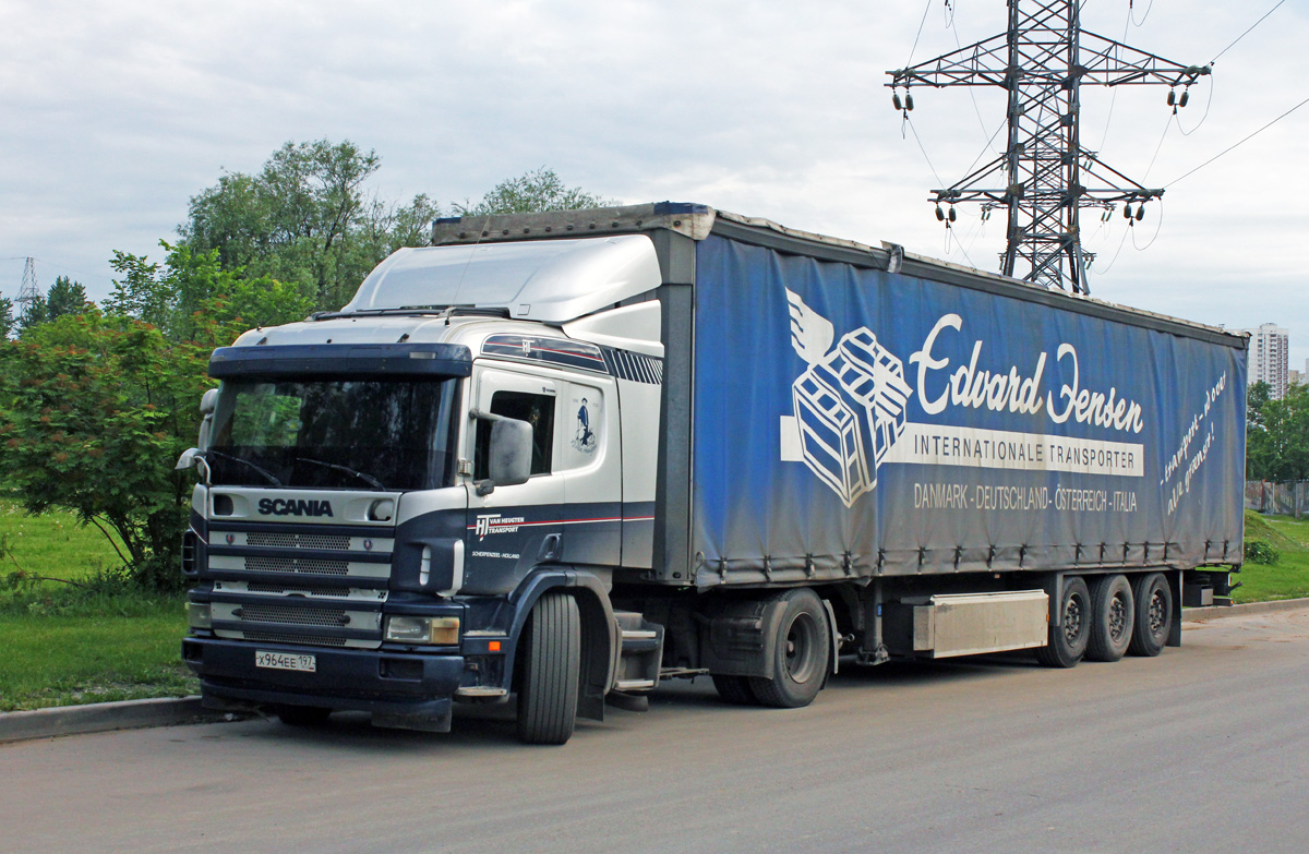 Москва, № Х 964 ЕЕ 197 — Scania ('2004) P340