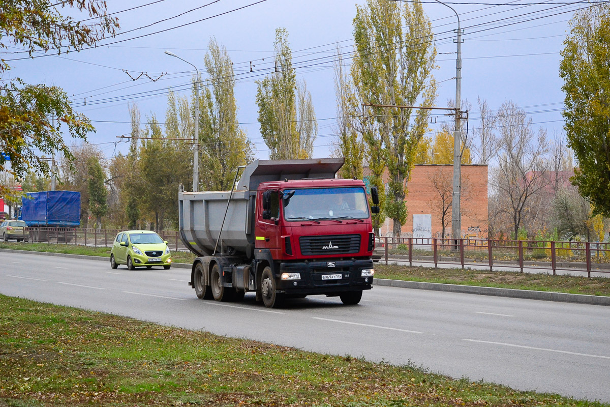 Волгоградская область, № В 969 АТ 134 — МАЗ-6501B9