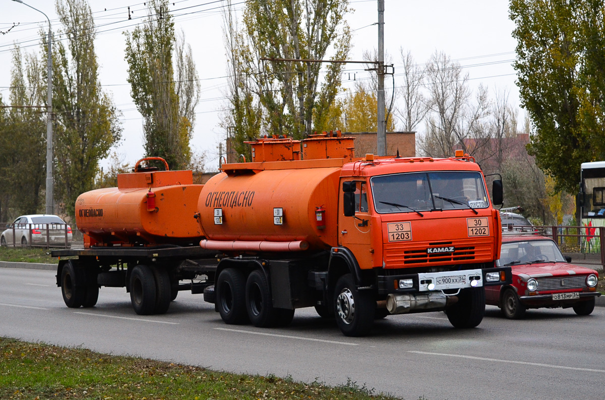 Волгоградская область, № С 900 ХХ 34 — КамАЗ-53229-15 [53229R]