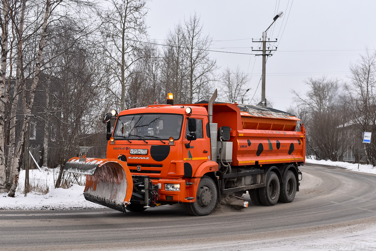 Архангельская область, № У 313 РС 777 — КамАЗ-65115-L4