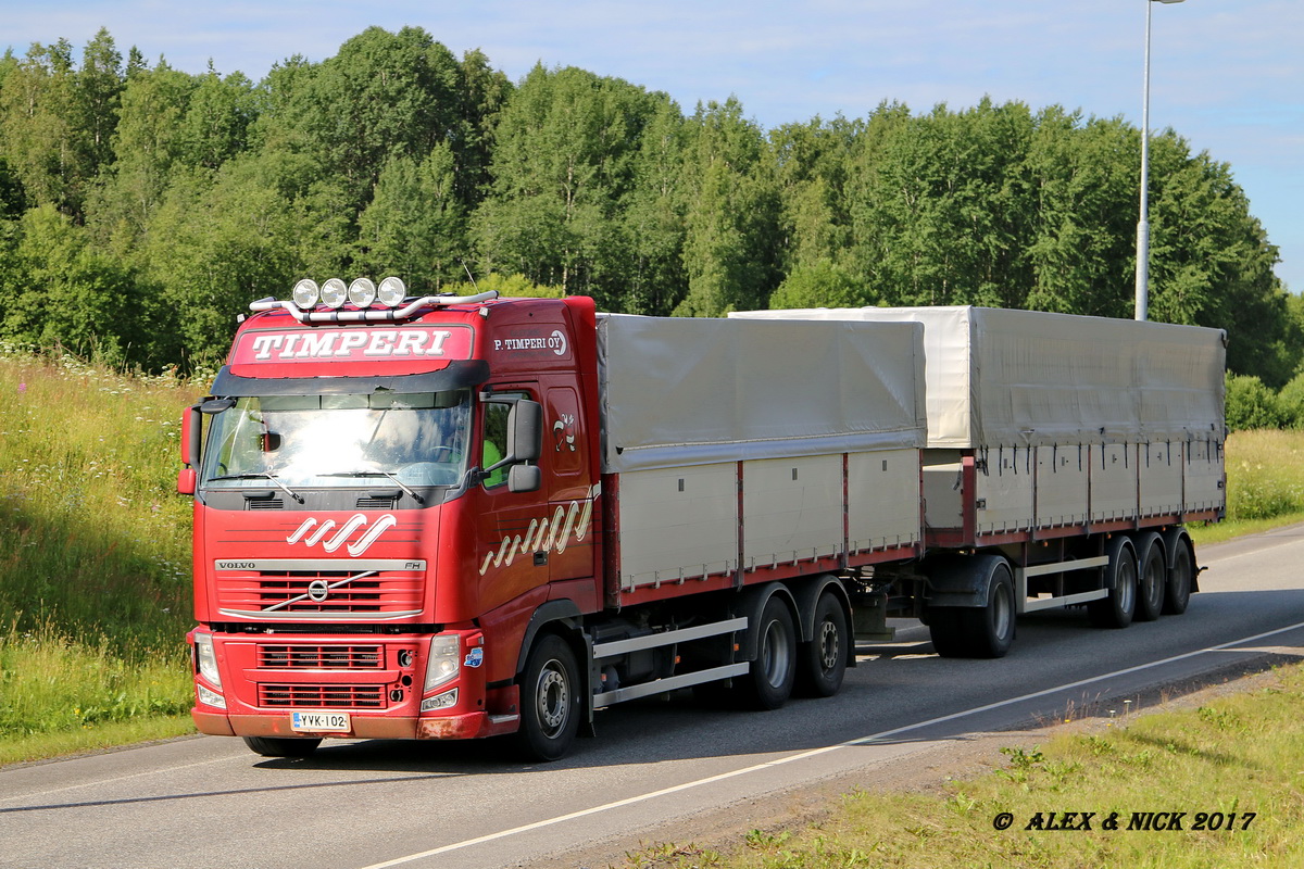 Финляндия, № YVK-102 — Volvo ('2008) FH-Series