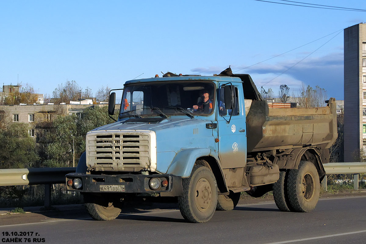 Ярославская область, № К 491 ВВ 76 — ЗИЛ-494560