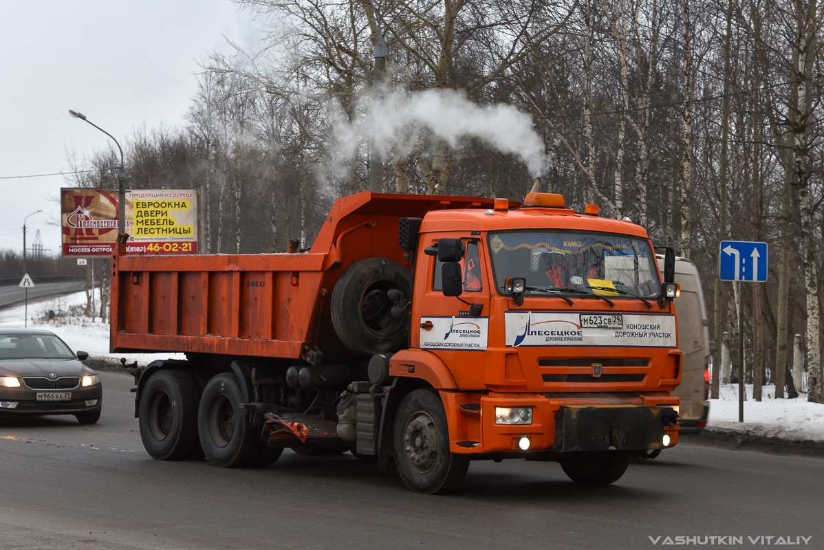 Архангельская область, № М 623 СВ 29 — КамАЗ-65115-A4