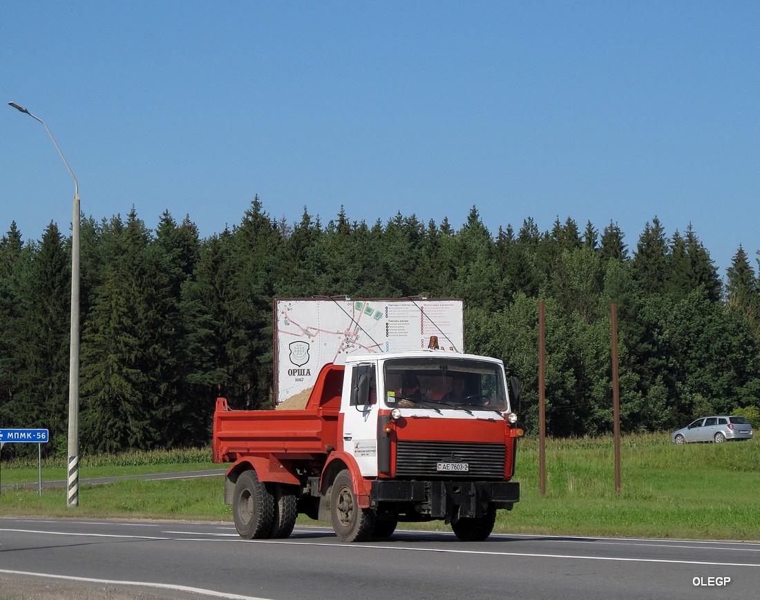 Витебская область, № АЕ 7603-2 — МАЗ-5551 (общая модель)