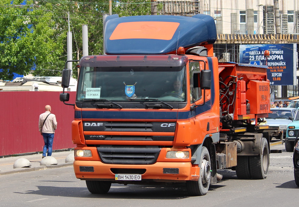 Одесская область, № ВН 1430 ЕО — DAF CF75 FA