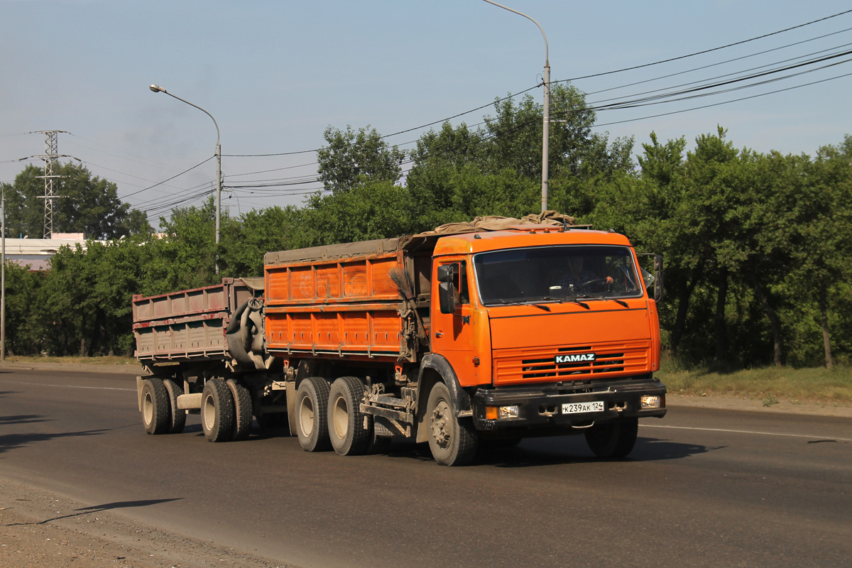 Красноярский край, № К 239 АК 124 — КамАЗ-65115-15 [65115R]