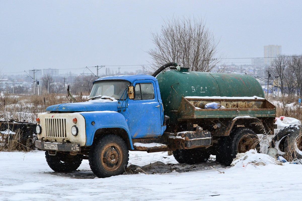 Волгоградская область, № М 327 ВМ 34 — ГАЗ-53-12