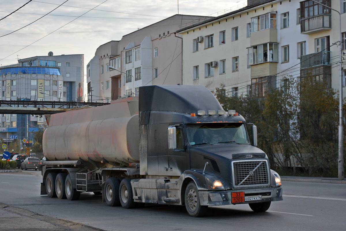 Саха (Якутия), № О 027 КХ 14 — Volvo VNL630