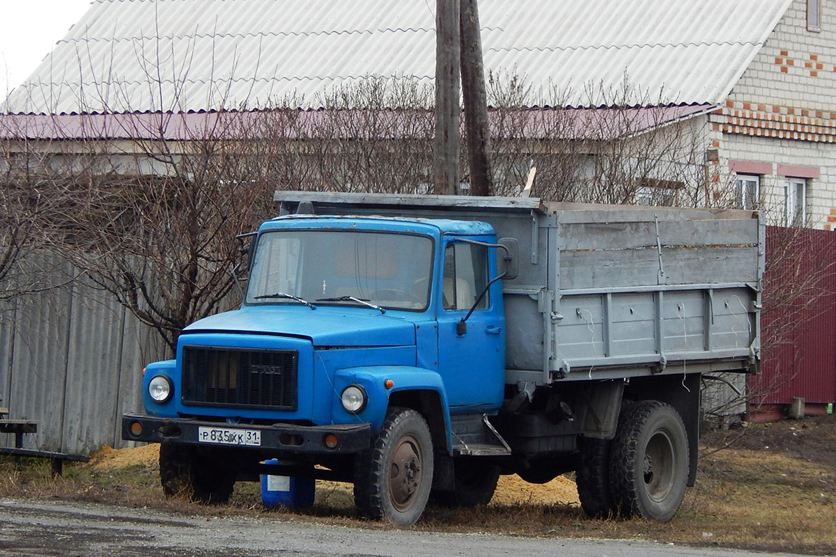 Белгородская область, № Р 835 ХК 31 — ГАЗ-3307