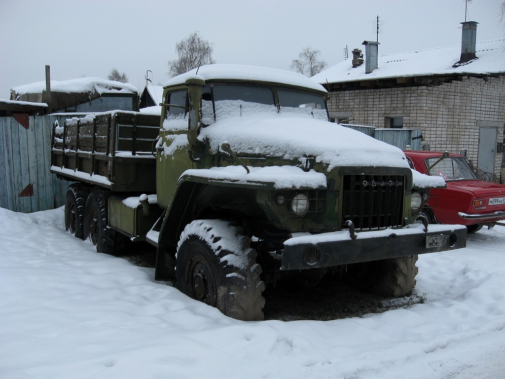 Тверская область, № (69) Б/Н 0009 — Урал-375Д