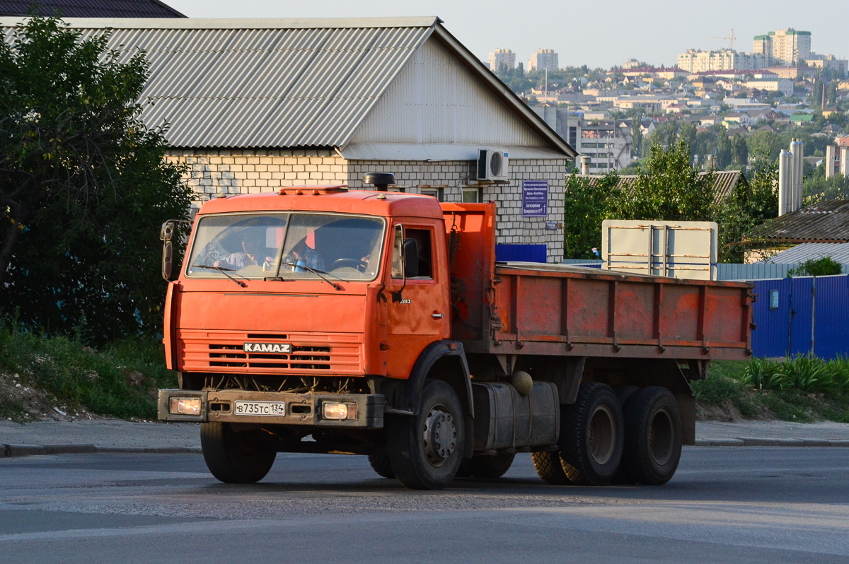 Волгоградская область, № В 735 ТС 134 — КамАЗ-53205-15 [53205R]