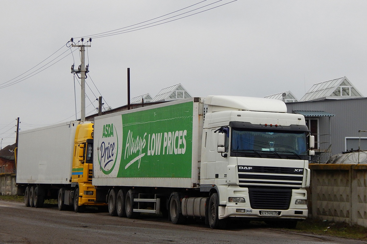 Волгоградская область, № К 414 МЕ 34 — DAF XF95 FT