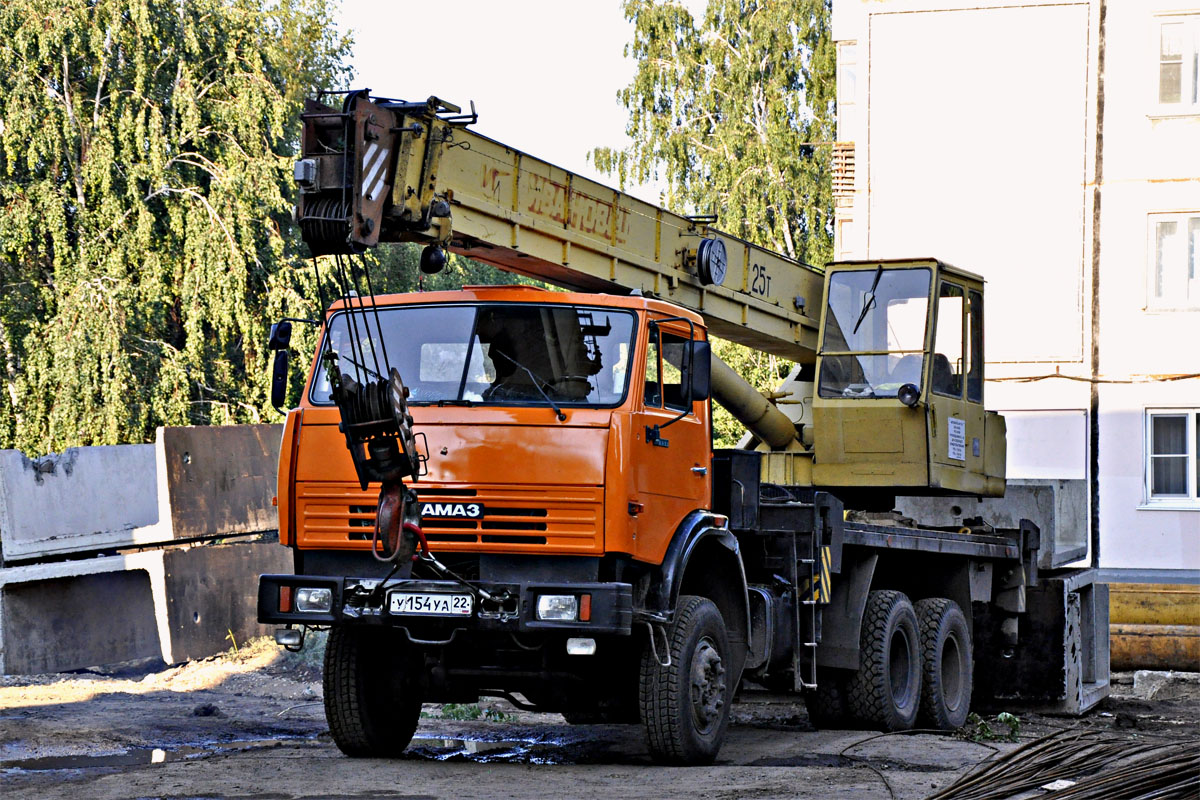 Алтайский край, № У 154 УА 22 — КамАЗ-53228-15 [53228R]