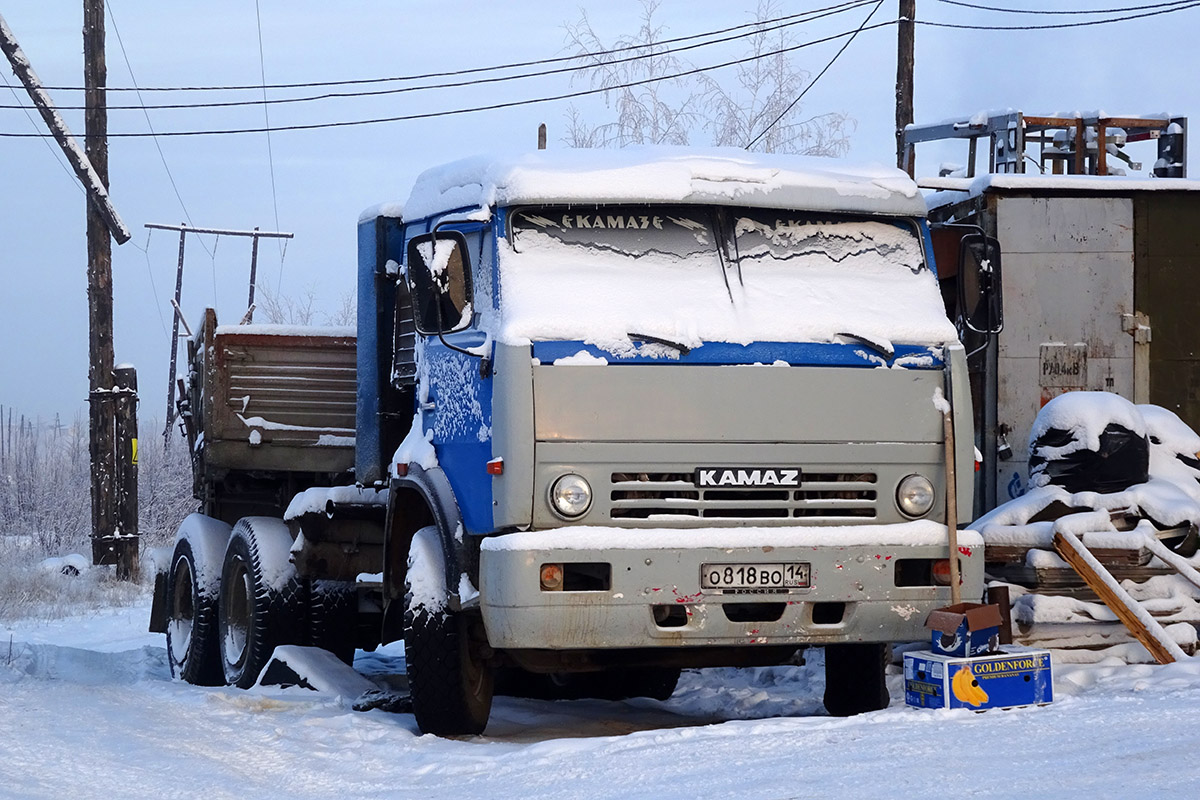 Саха (Якутия), № О 818 ВО 14 — КамАЗ-5320