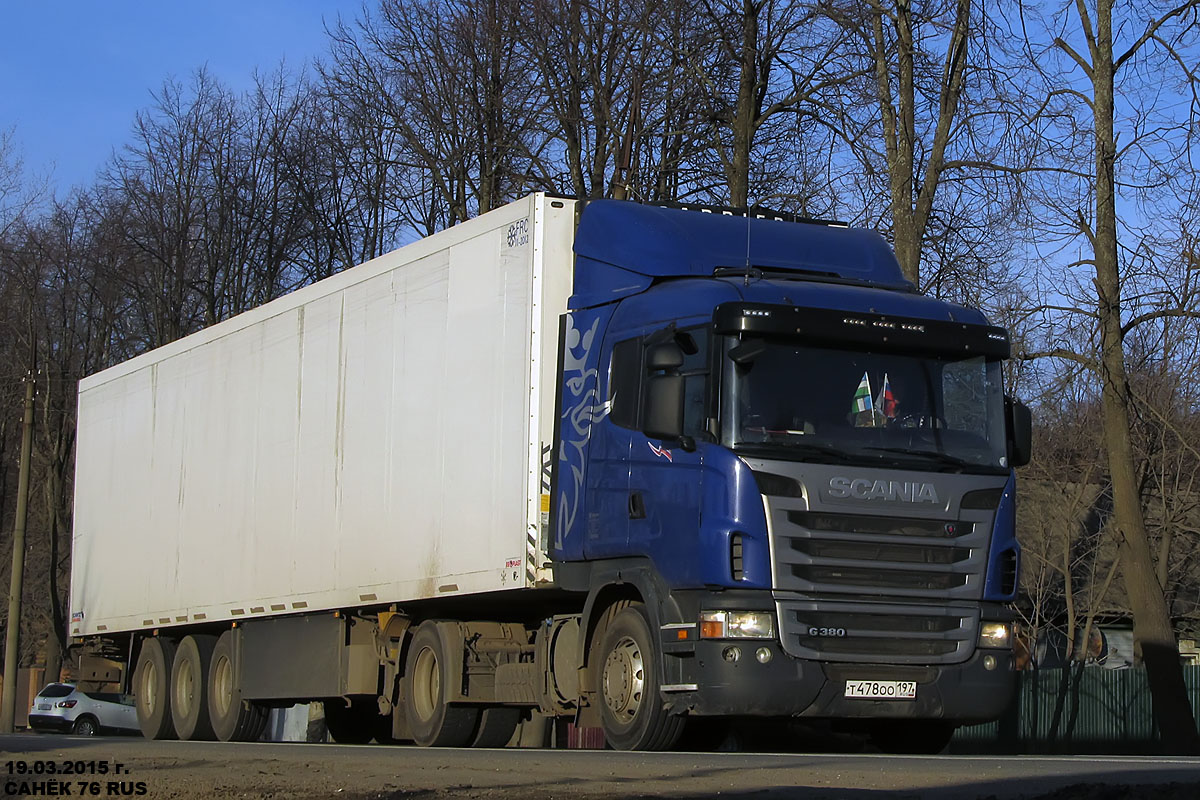 Москва, № Т 478 ОО 197 — Scania ('2009) G380