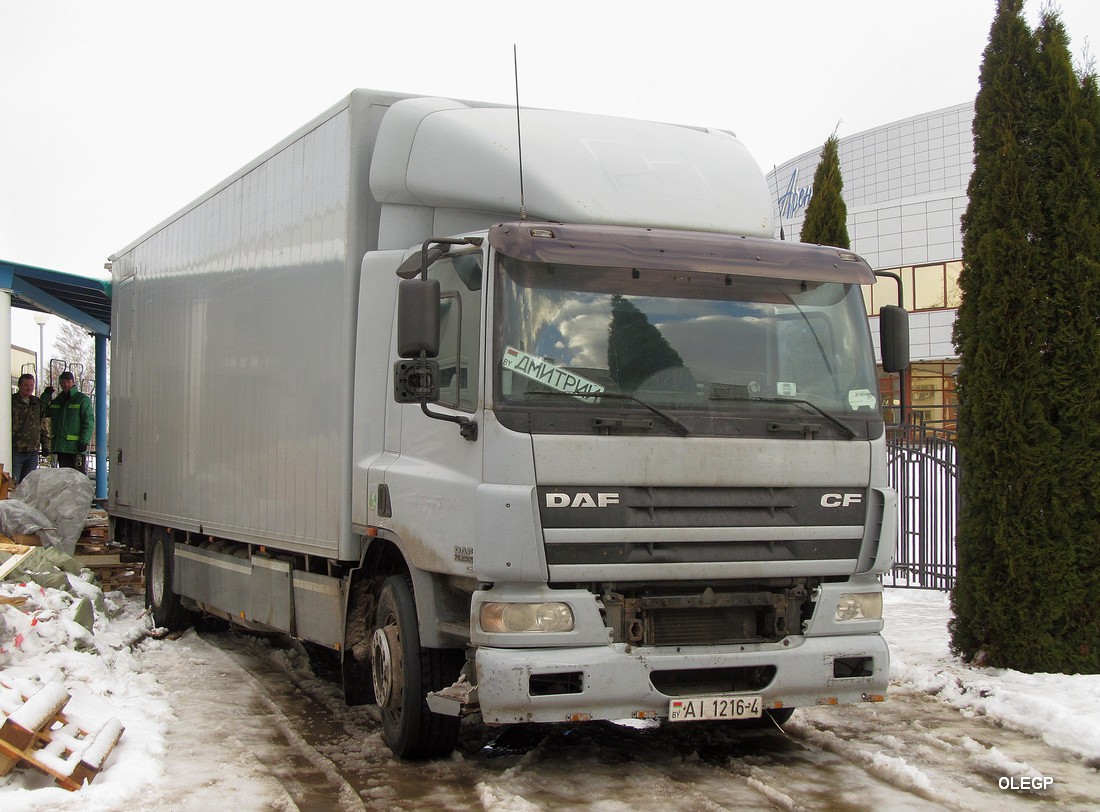 Гродненская область, № АІ 1216-4 — DAF CF75 FA