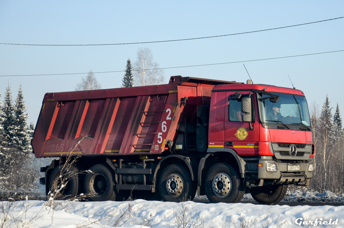 Кемеровская область, № С 265 УЕ 154 — Mercedes-Benz Actros '09 4141 [Z9M]