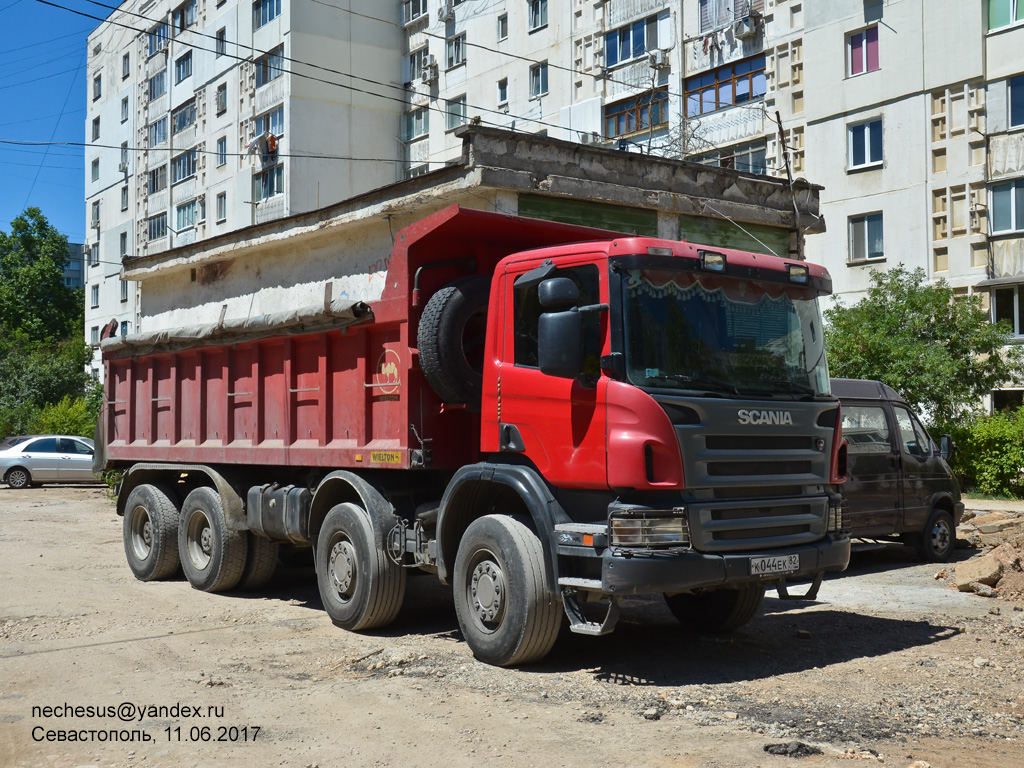 Севастополь, № К 044 ЕК 82 — Scania ('2004) P380