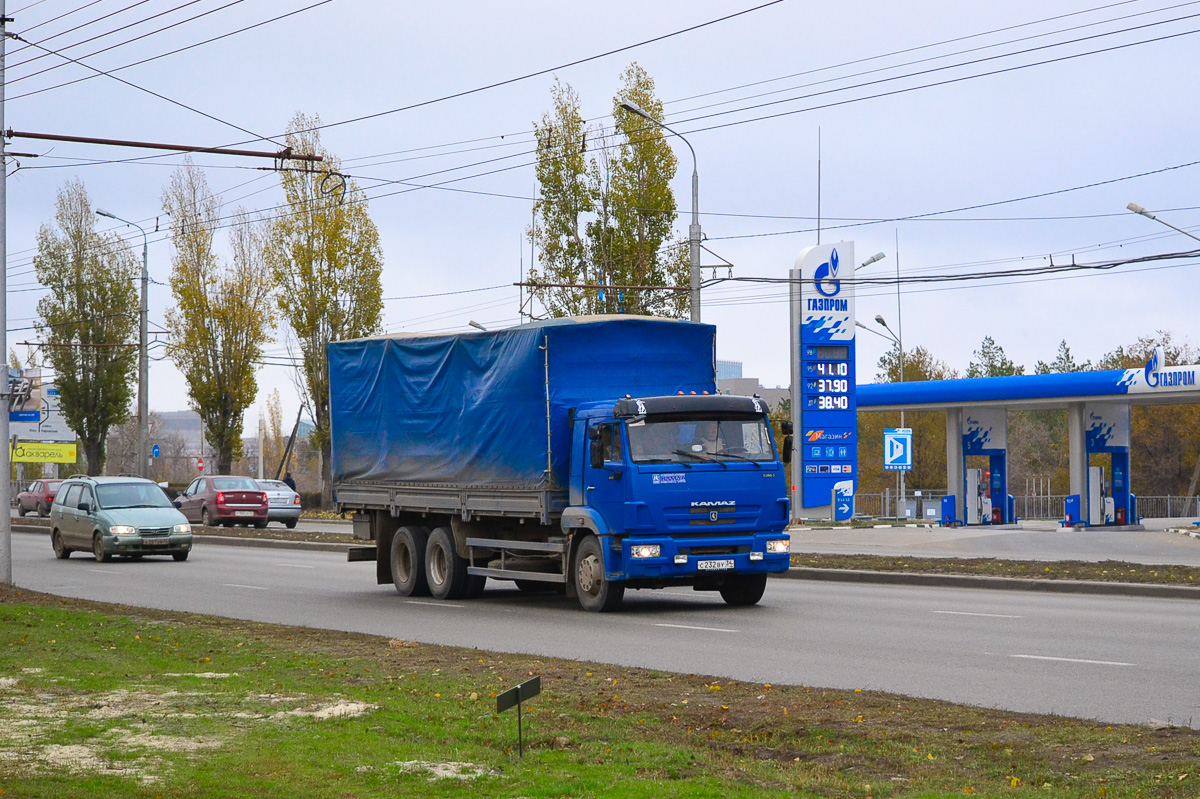 Волгоградская область, № С 232 ВУ 34 — КамАЗ-65117-N3