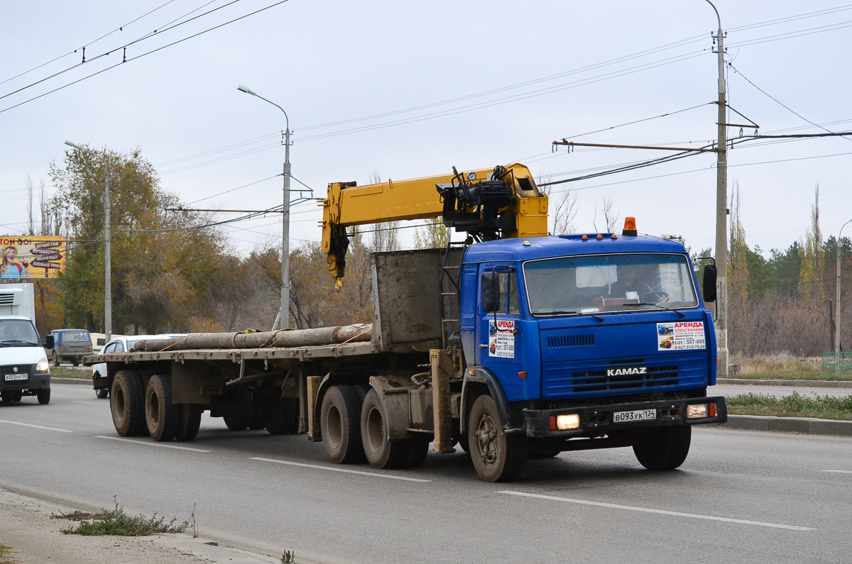 Волгоградская область, № В 093 УК 134 — КамАЗ-54112