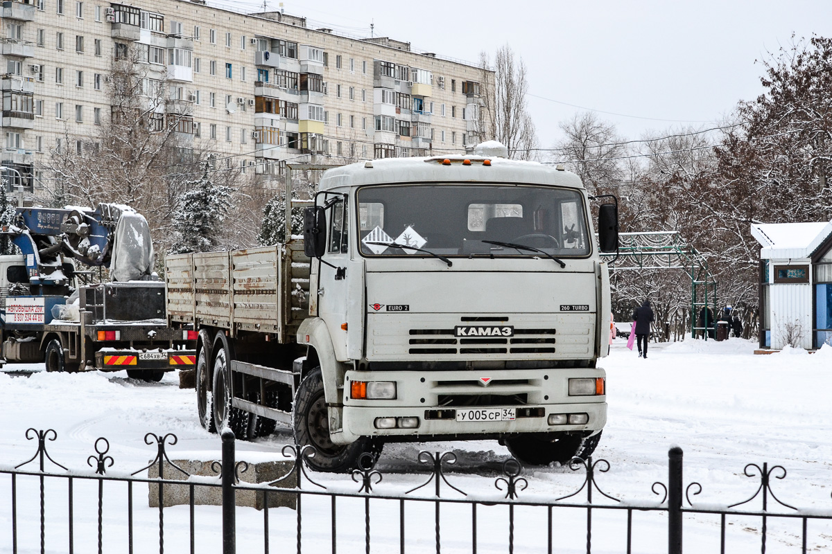 Волгоградская область, № У 005 СР 34 — КамАЗ-65117 [651170]