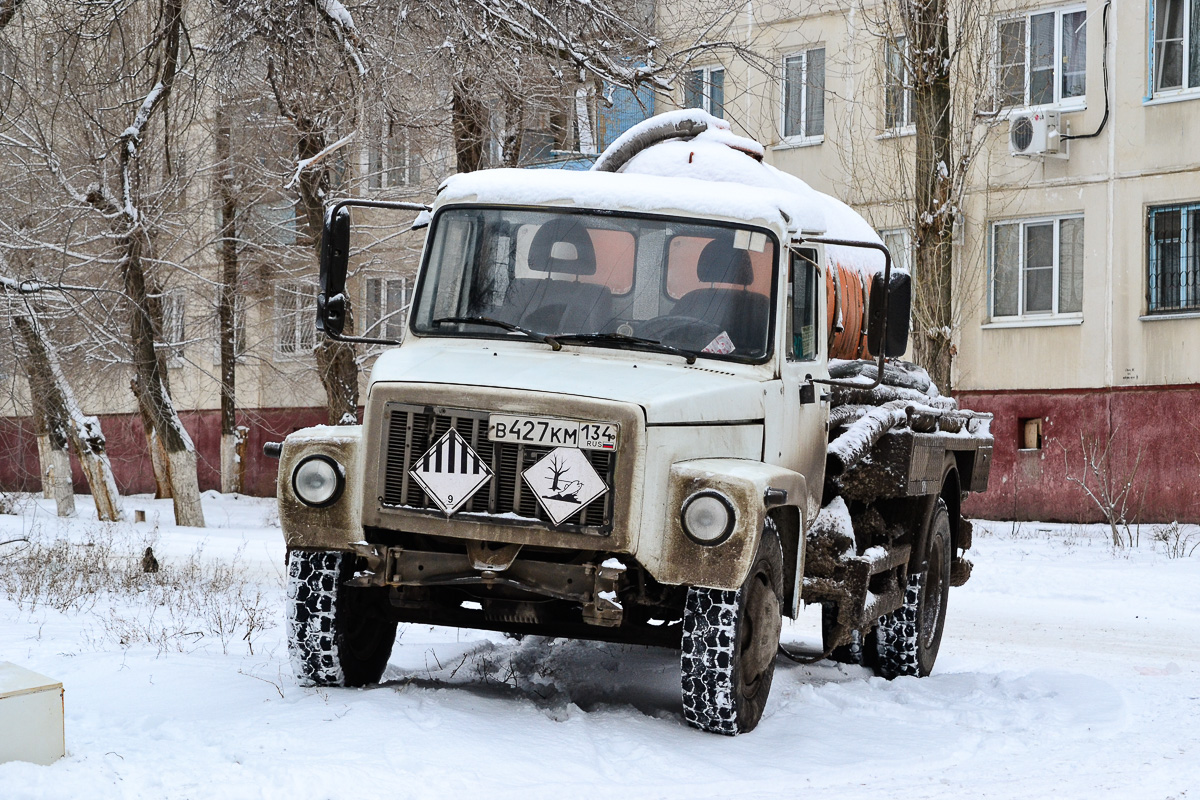 Волгоградская область, № В 427 КМ 134 — ГАЗ-3309