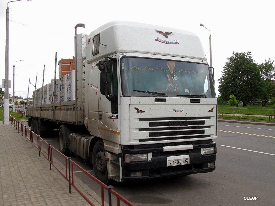 Рязанская область, № У 138 СН 62 — IVECO EuroStar