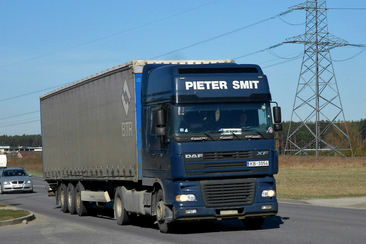 Латвия, № KB-3954 — DAF XF95 FT