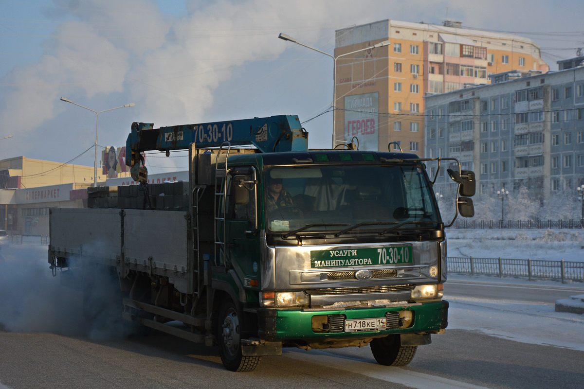 Саха (Якутия), № Н 718 КЕ 14 — Nissan Diesel Big Thumb