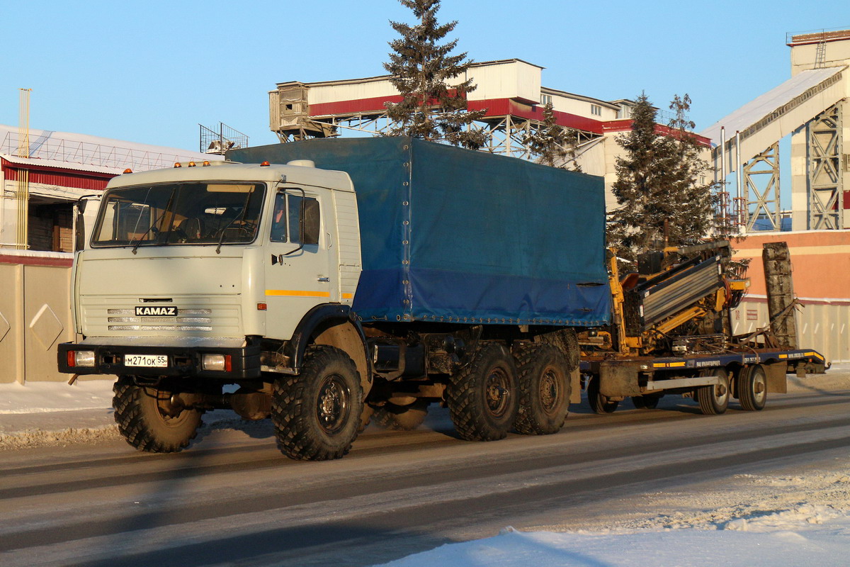 Омская область, № М 271 ОК 55 — КамАЗ-43105