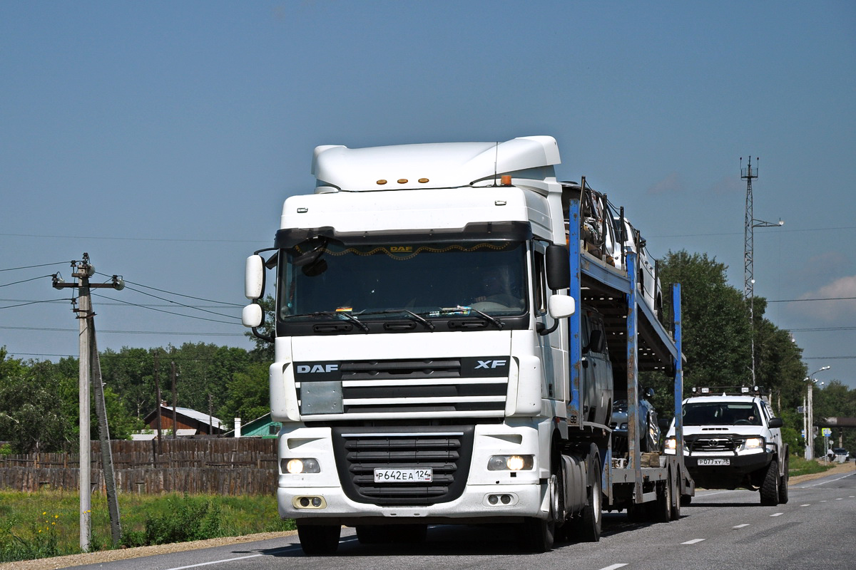 Красноярский край, № Р 642 ЕА 124 — DAF XF105 FT