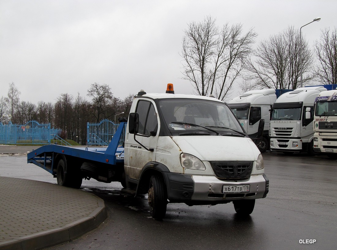 Санкт-Петербург, № Х 617 ТВ 178 — ГАЗ-33106 "Валдай"