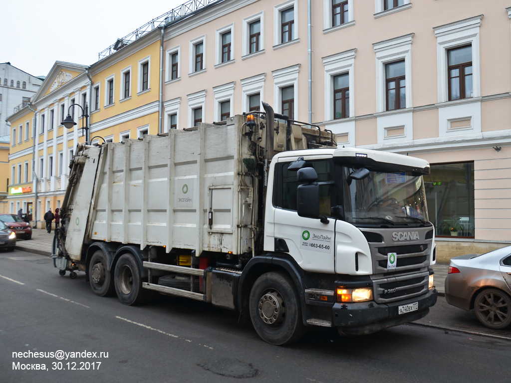 Москва, № А 740 ВХ 777 — Scania ('2011) P360