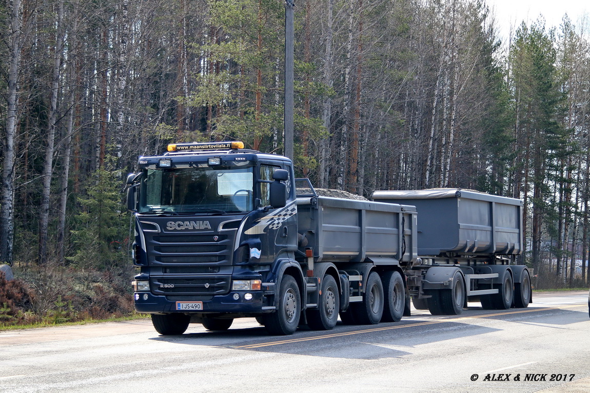 Финляндия, № IJS-490 — Scania ('2009) R500