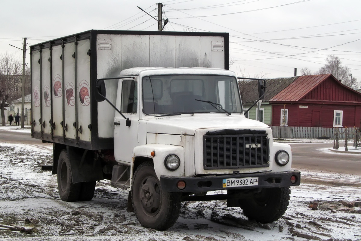 Сумская область, № ВМ 9382 АР — ГАЗ-3307 [Y6C]