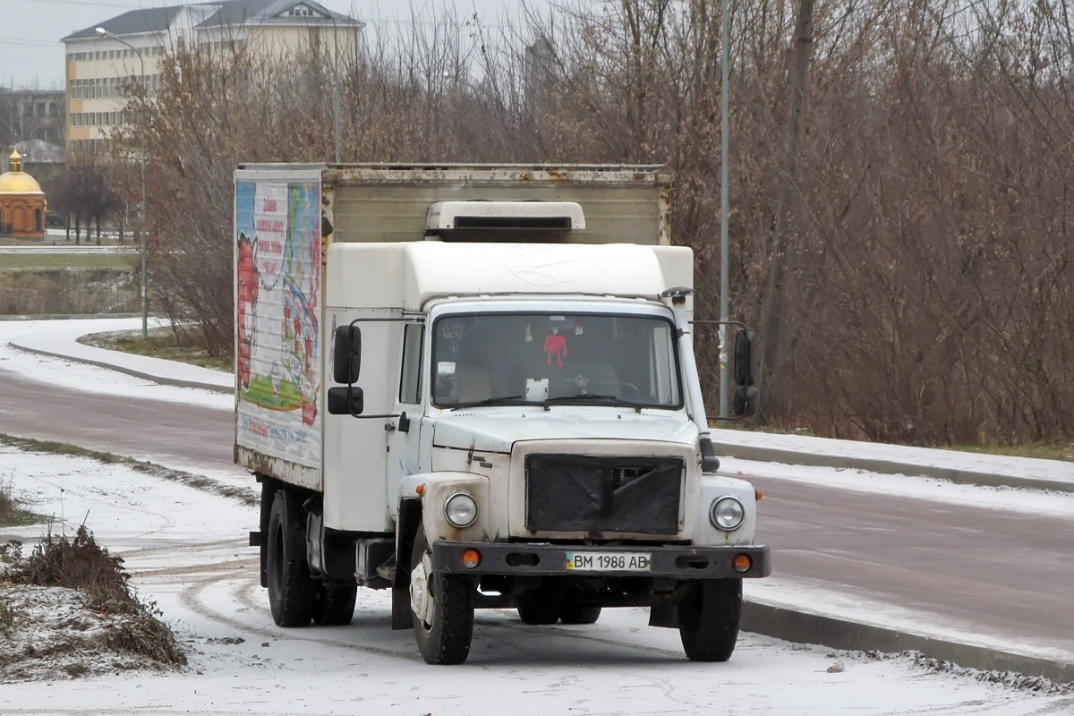 Сумская область, № ВМ 1988 АВ — ГАЗ-3309